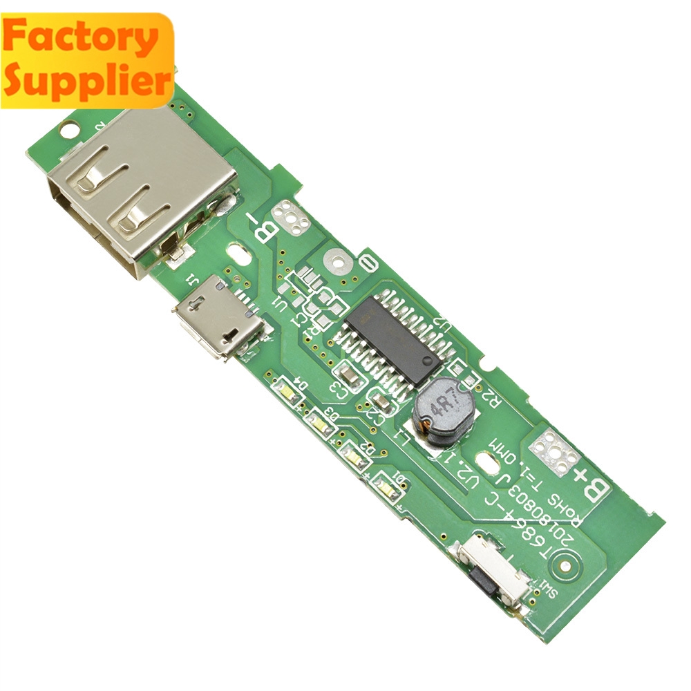 Mô Đun Sạc Pin 5v 1a 2a Usb Dành Cho Pin 18650