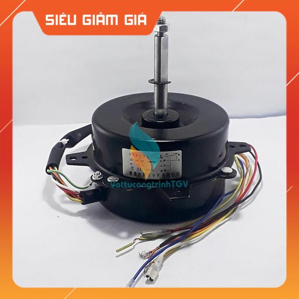 Motor vỏ đen 220V-90W ngược chiều thay thế cho quạt điều hòa hơi nước