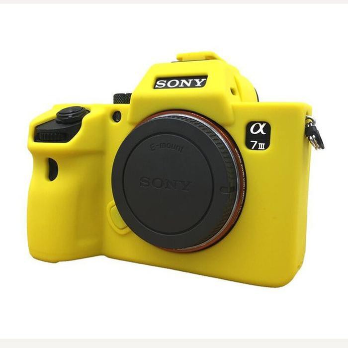 Silicone Ốp Lưng Silicon Cao Cấp Cho Sony A7 A7Iii A7Riii Mark Iii 3 A7R