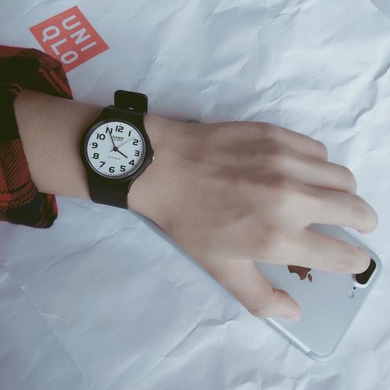 Đồng hồ nam nữ C a s i o dây nhựa MQ24 chính hãng