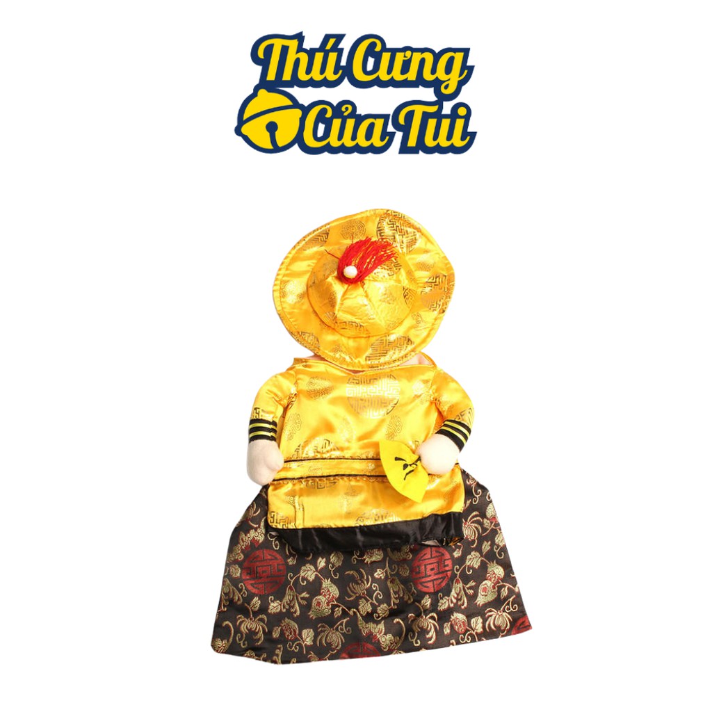 Bộ Đồ Quần Áo Hoàng Thượng Và Cảnh Sát Đáng Yêu Cho Mèo Dưới 3kg - Thú Cưng Của Tui