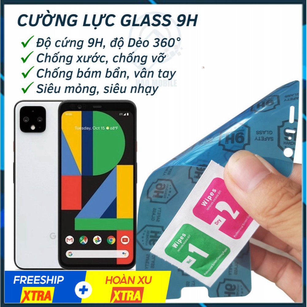 Dán cường lực dẻo nano Google Pixel 4