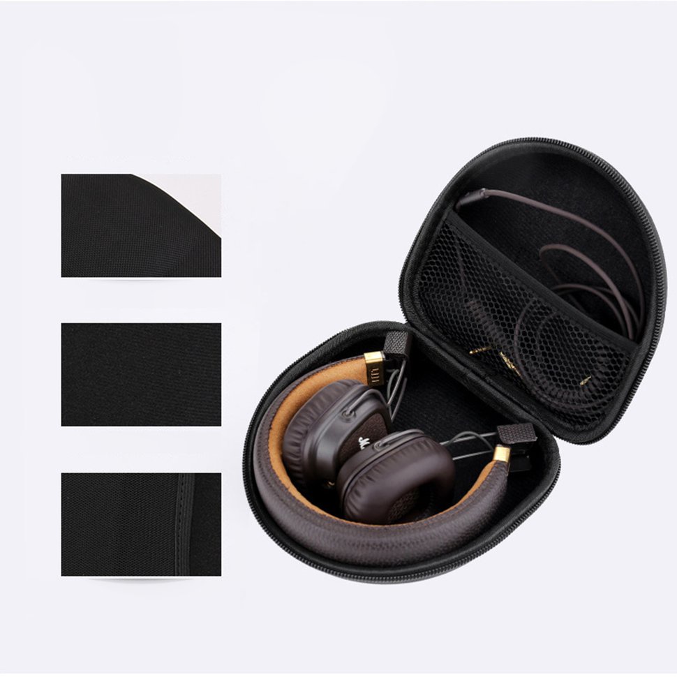 【SUN】Portable Smoothy Anti-Knock Headphone Storage Case Bag Carrying Storage Case