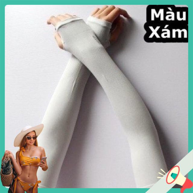 <Mua 5 được giá buôn> Găng tay chống UV siêu co giãn thích hợp lái xe, chơi thể thao, vận động ngoài trời