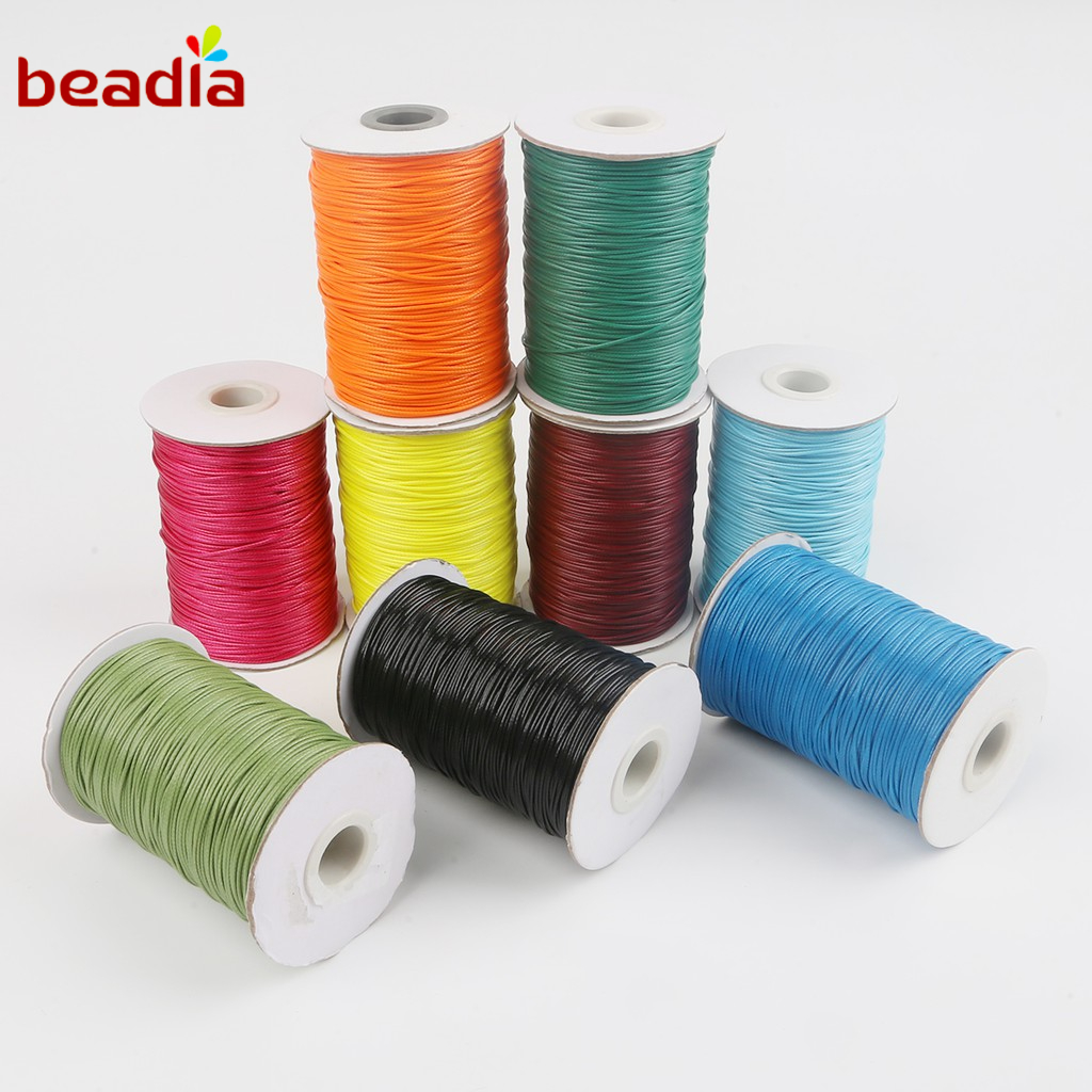 BEADIA Dây Da Làm Vòng Cổ Thời Trang Phong Cách Ins
