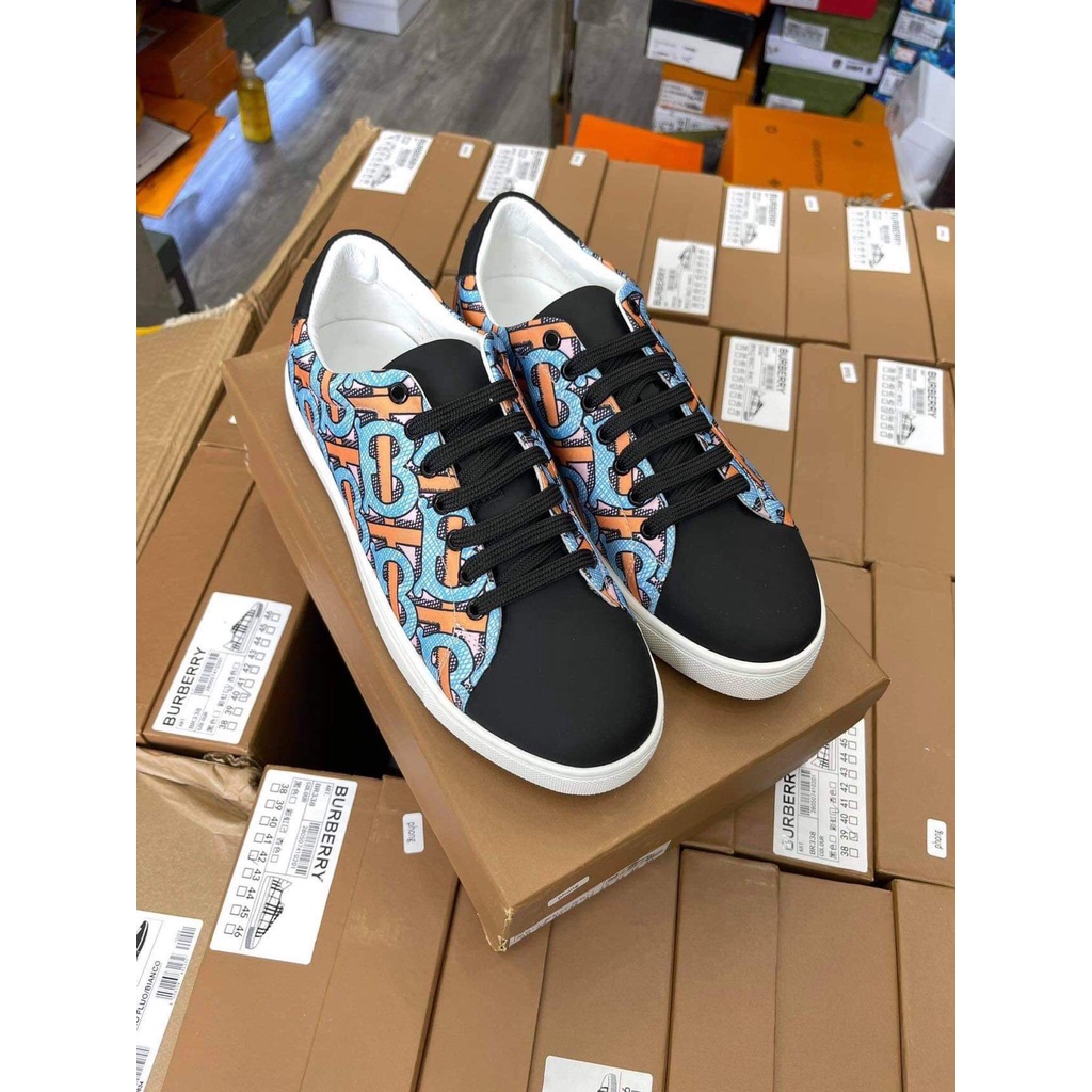 Giày thể thao sneaker nam BBR, phong cách trẻ trung năng động, họa tiết độc lạ 2 màu M119522