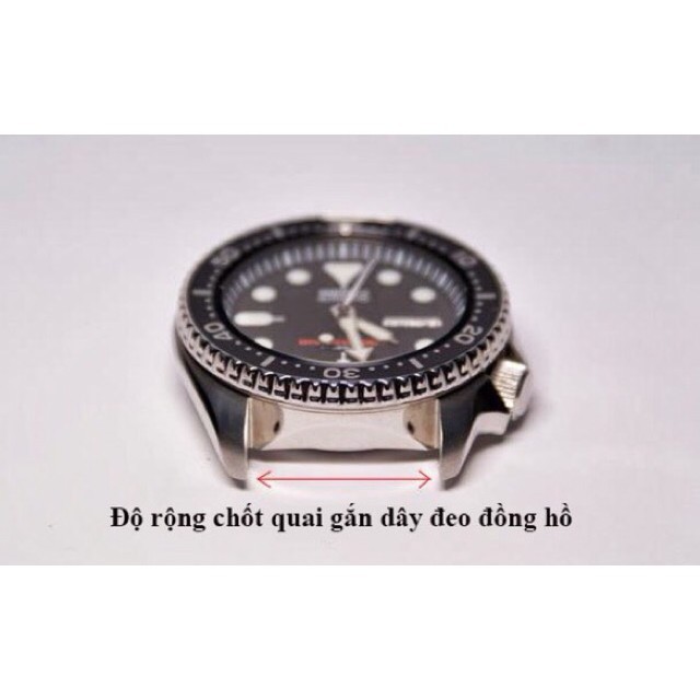 [PK Giá Tốt]  Dây kim loại đúc thay cho đồng hồ Casio đủ loại đầu bằng và đầu ôm size 18 20 22