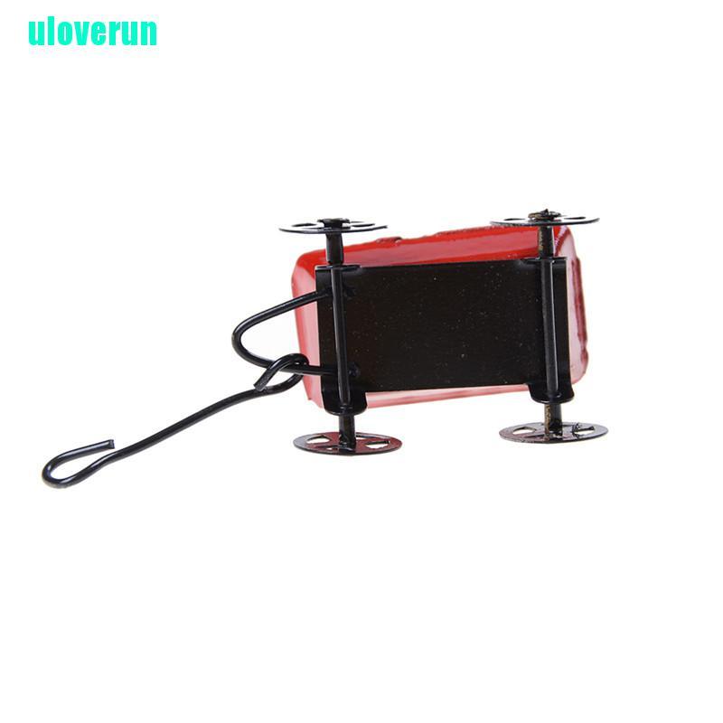 Mô Hình Xe Đẩy Em Bé Trang Trí Nhà Búp Bê Tỉ Lệ 1: 12