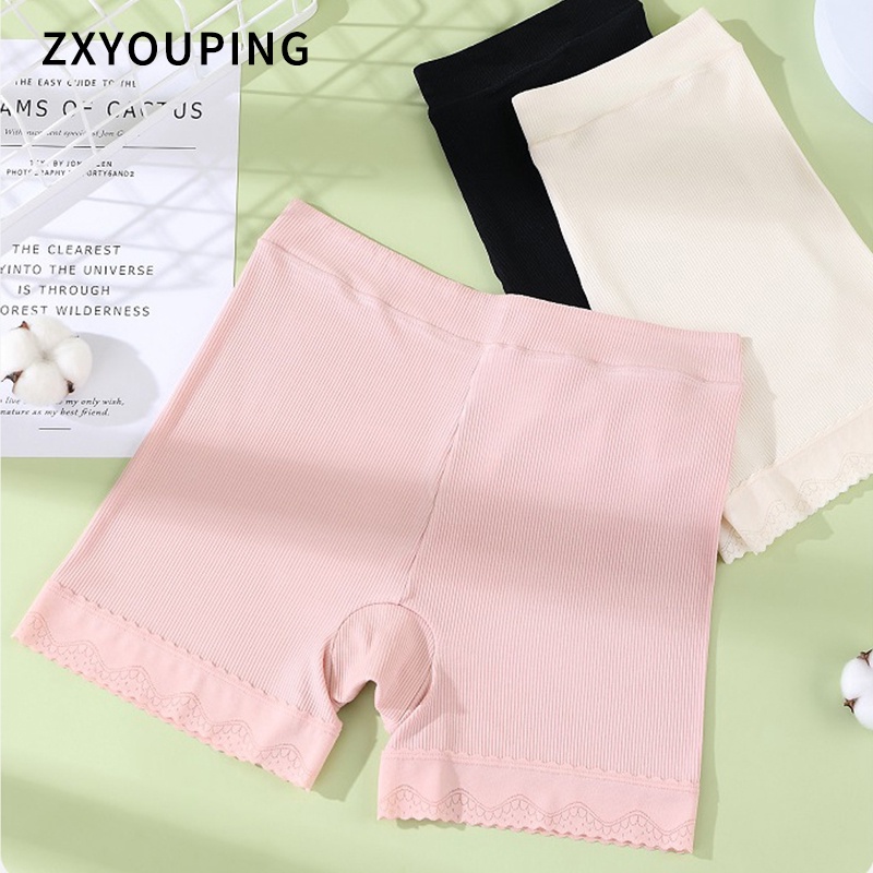 Quần lót cotton zxyouping mềm mại không đường may thoải mái cho nữ