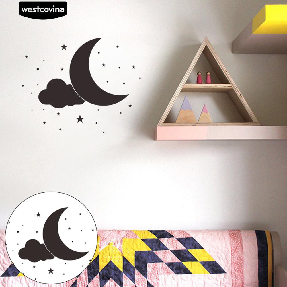 Sticker dán tường hình đám mây