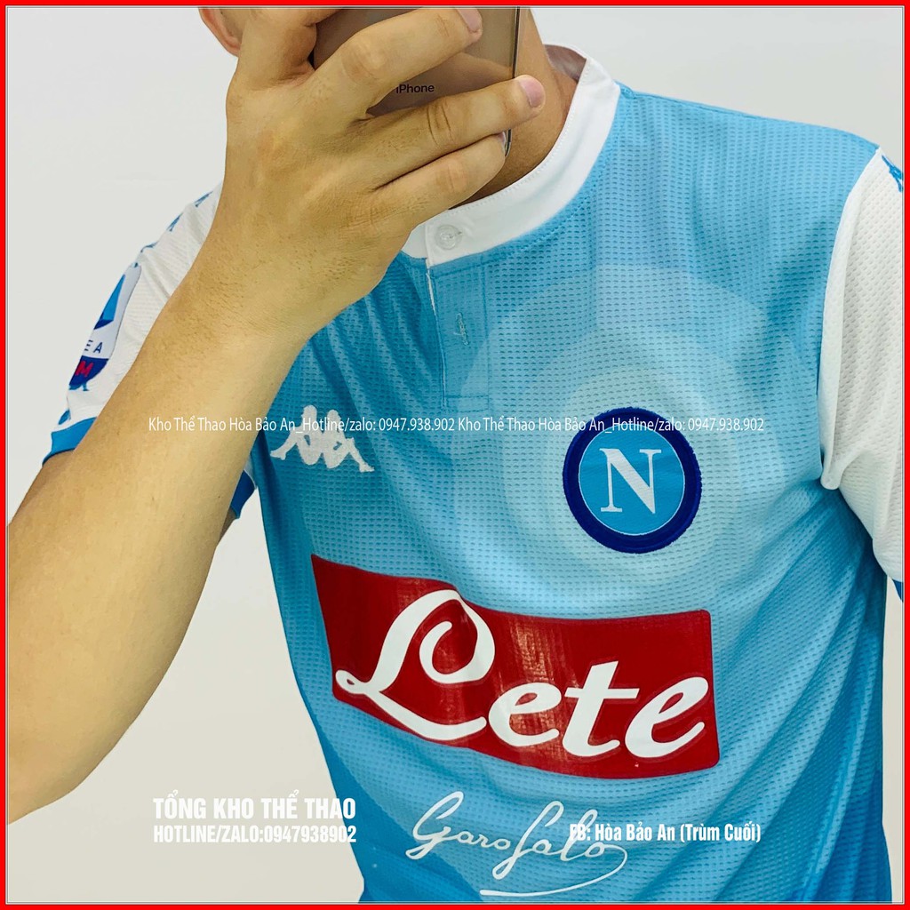 Áo Napoli 2021, áo bóng đá napoli sân khách 2021