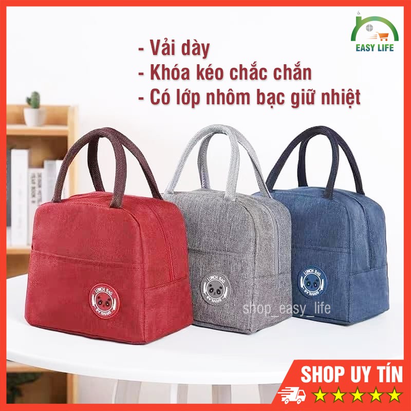 Túi Đựng Hộp Cơm Văn Phòng Giữ Nhiệt LUNCHBAG [Hình Gấu] | BigBuy360 - bigbuy360.vn