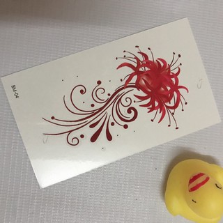 Hình xăm dán hoa bỉ ngạn love is forever BM-15 10x6cm_ mua 5 tặng 1 mini xinh