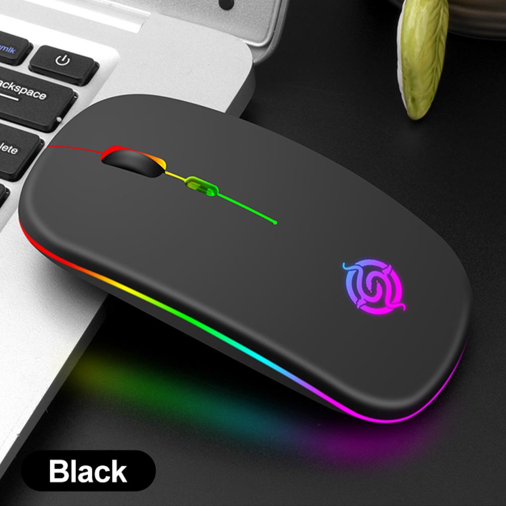 Chuột Quang Không Dây 1600DPI Kèm Sạc USB Tùy Chỉnh Tiện Dụng Cho Gia Đình