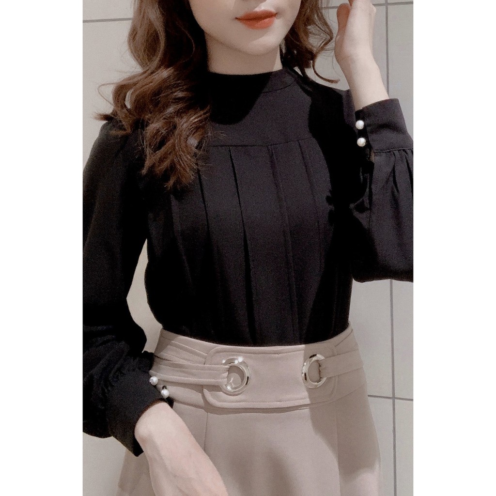 Áo sơ mi bấu ly thân 20AGAIN ASA0152