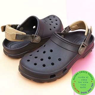DÉP SỤC CROCS OFFROAD ALL TERRAIN CLOG MÀU NÂU