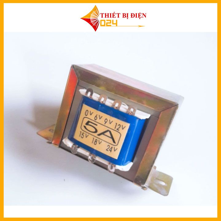 Biến Áp 5A -0V-6V-9V-12V-15V-18V-24V-800g