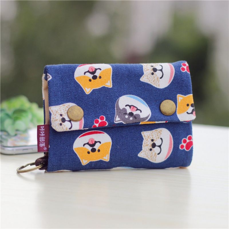[ORDER] Ví vải canvas mèo thần tài | BigBuy360 - bigbuy360.vn