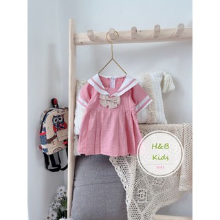 Đầm thủy thủ bé gái siêu cute (2màu)
