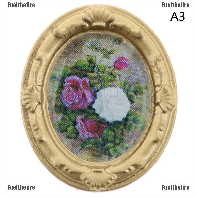 Tranh Treo Tường Trang Trí Nhà Búp Bê Tỉ Lệ 1 / 12