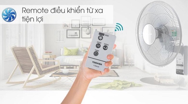Quạt treo tường Toshiba