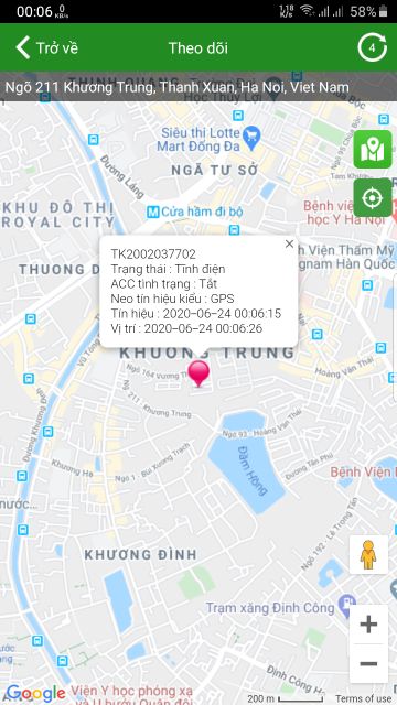 Định Vị Theo Dõi Xe Máy, Ô tô GPS GT06v2, TK205, TK202.Thiết bị định vị GPS , Chống trộm xe máy, oto