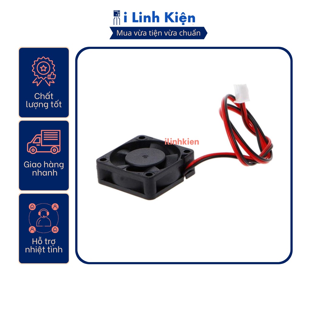 Quạt tản nhiệt 5V làm mát cho máy tính laptop kích thước 5x5x2cm