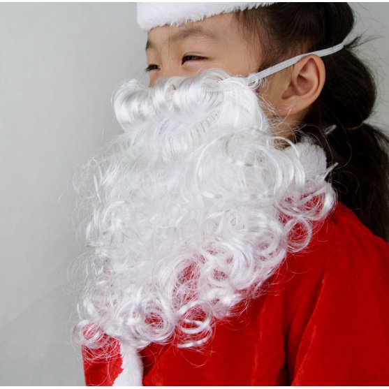 Bộ Râu Trắng Giả Hóa Trang Ông Già NOEL Cho Người Lớn Và Trẻ Nhỏ - PHỤ KIỆN CHO GIÁNG SINH