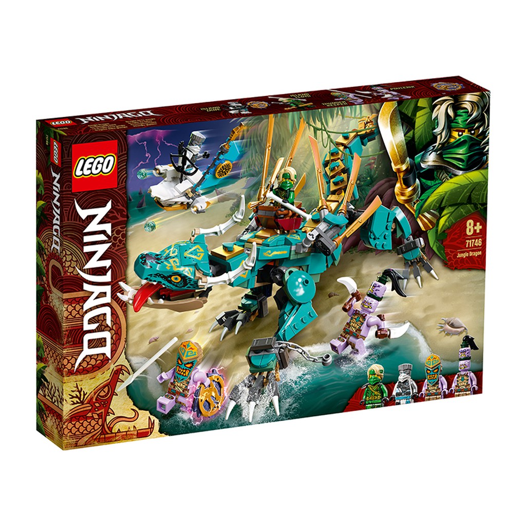 Đồ Chơi Lắp Ráp LEGO NINJAGO Rồng Thần Jungle Của Lloyd 71746 Cho Bé Trên 8 Tuổi