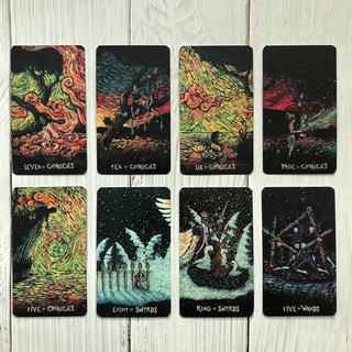 Bộ bài Prisma Visions Tarot A5 Size thường