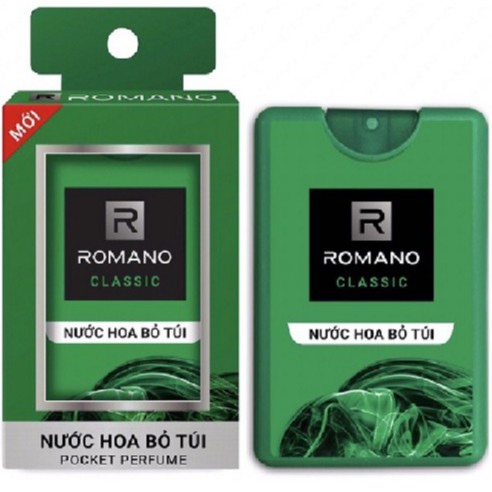 Lẻ 1 Nước Hoa bỏ túi Romano: Classic, Attitude, Force, Gentleman 18ml (Tách từ set hàng tặng) | BigBuy360 - bigbuy360.vn