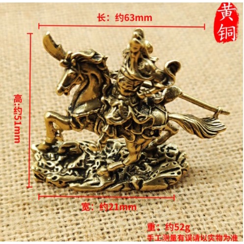 Tượng Đồng: Quan Công Cưỡi Ngựa Vung Đao - Đồ Thờ Cúng, Phong Thủy