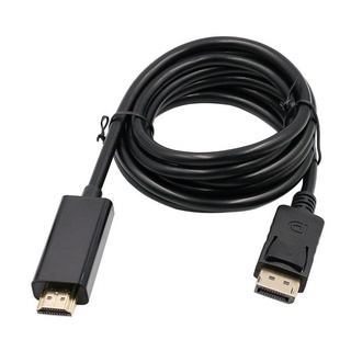 Cổng chuyển đổi DisplayPort to HDMI Adapter AV Converter 1080P 2K 4K mạ vàng, cáp chuyển đổi tín hiệu