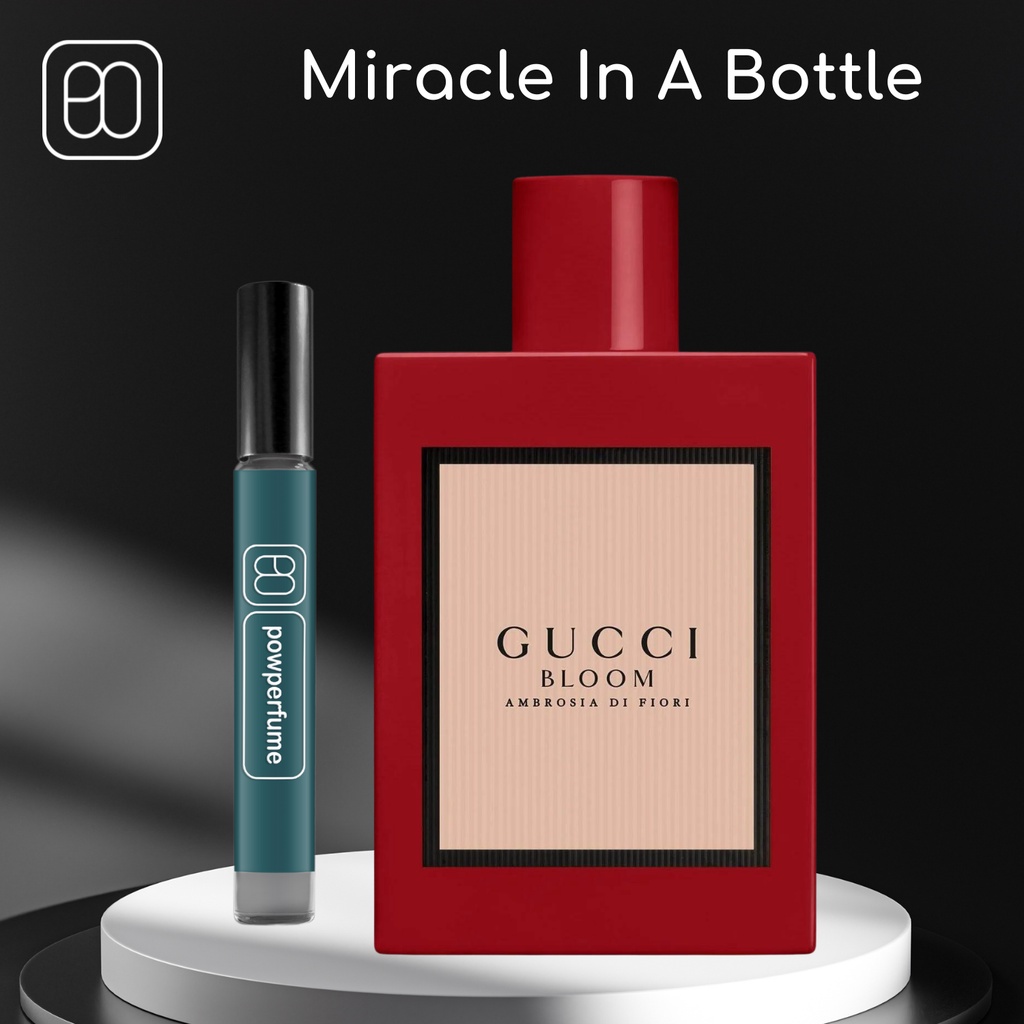 Nước Hoa Gucci Bloom Ambrosia di Fiori (Bloom Đỏ) Chính Hãng - Mẫu thử 10ml Nước Hoa Nữ - Pow Perfume