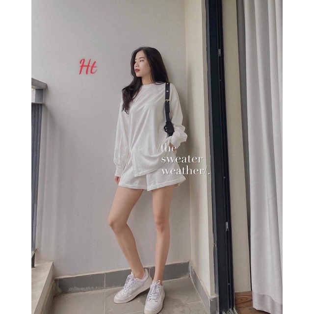 Bộ đùi thu xẻ tà bo tay H26