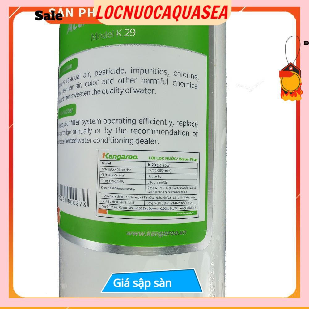 Giá Sốc Bộ 05 lõi lọc nước Kangaroo: 3 lõi số 1, 1 lõi số 2, và 1 lõi số 3 (Cam kết chính hãng) 👉 Lõi Lọc Số 123Kangaroo | BigBuy360 - bigbuy360.vn