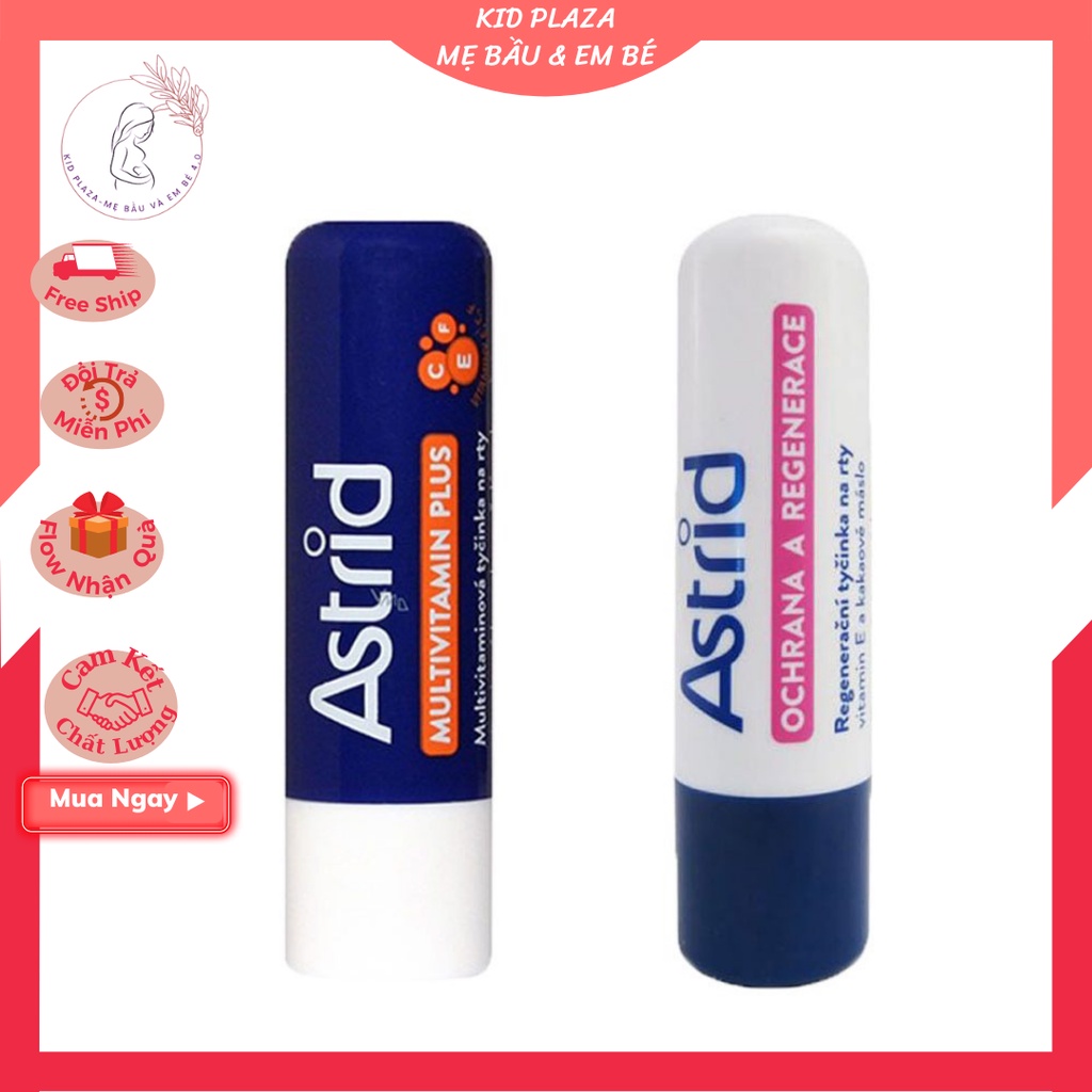 Son dưỡng môi Astrid từ mỡ hươu [hàng chuẩn Cộng hòa Séc]