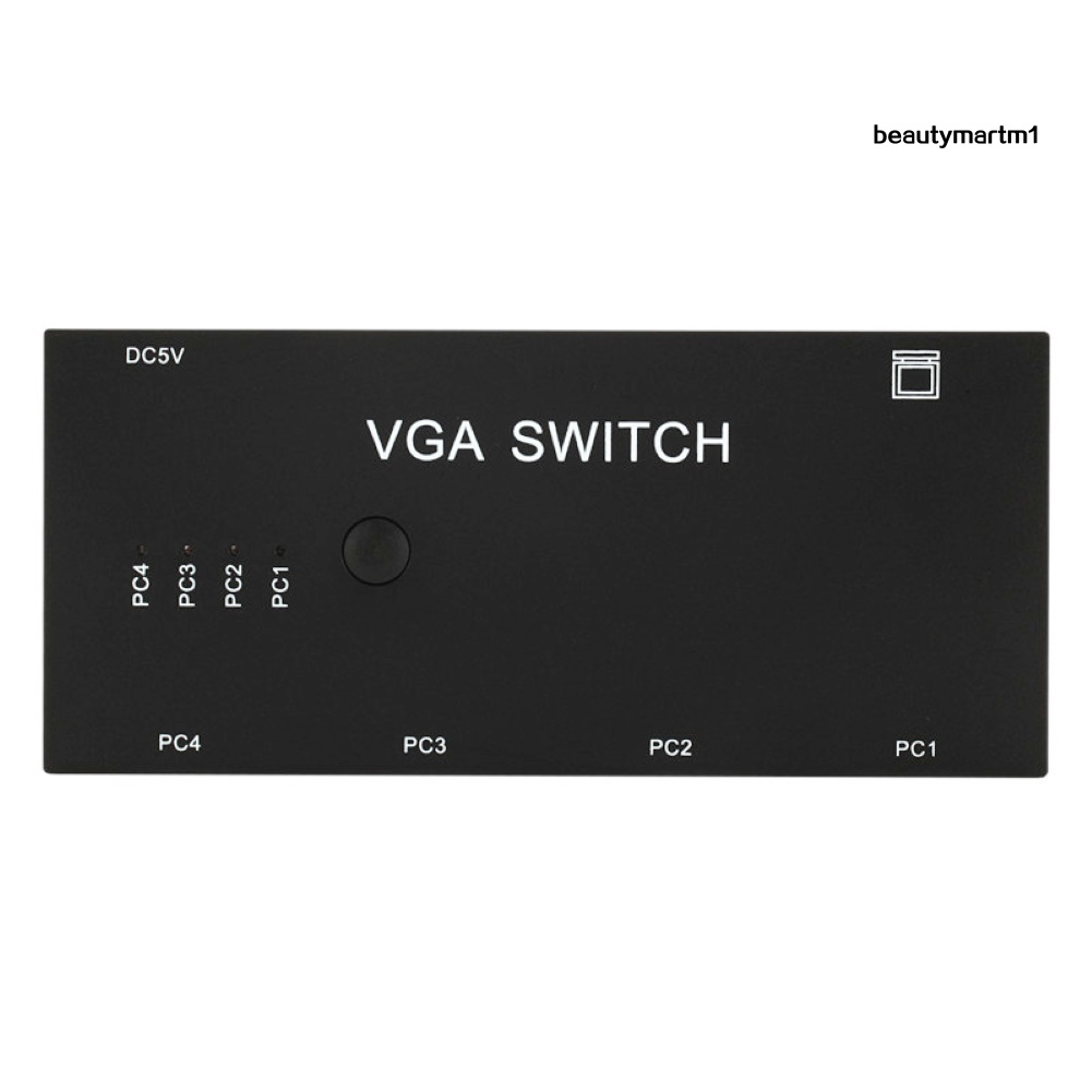 Bộ Chuyển Đổi Vga Sang Video 4 Trong 1 Cho Laptop / Máy Chiếu | BigBuy360 - bigbuy360.vn