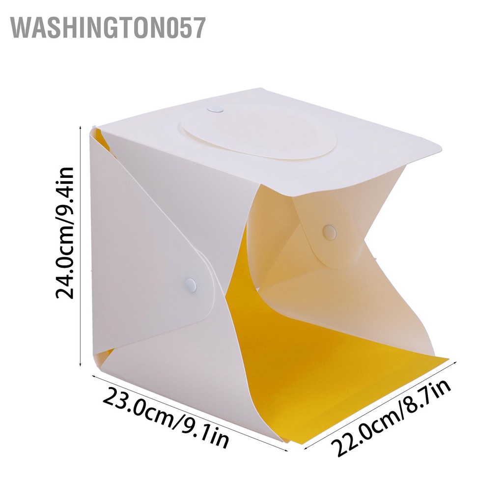 Hình ảnh Washington057 Hộp đèn Mini Ring Gấp Nhiếp ảnh LED Softbox Photo Studio với 6 phông nền #8