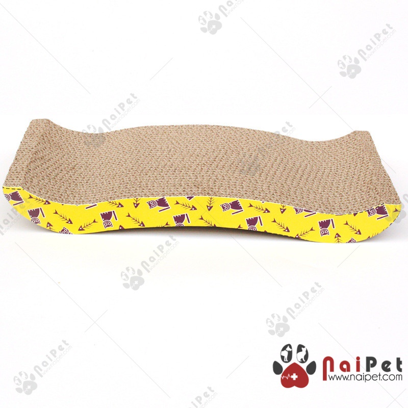 Đồ Chơi Bàn Cào Móng Bằng Carton Cho Mèo.