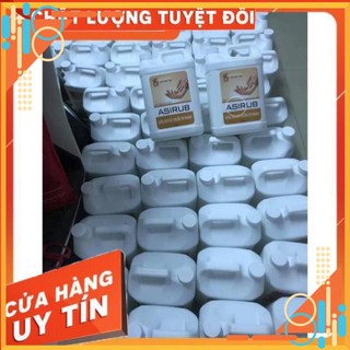 [FREE SHIP - SIÊU SALE] NƯỚC RỬA TAY KHÔ ASIRUB CAN 5L, sát khuẩn tay nhanh, an toàn, tiện lợi
