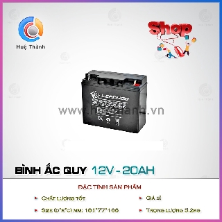 Bình ắc quy 12v-20ah, đảm bảo tin dùng, chất lượng, hàng uy tín, giá rẻ cạnh tranh, hỗ trợ lâu dài
