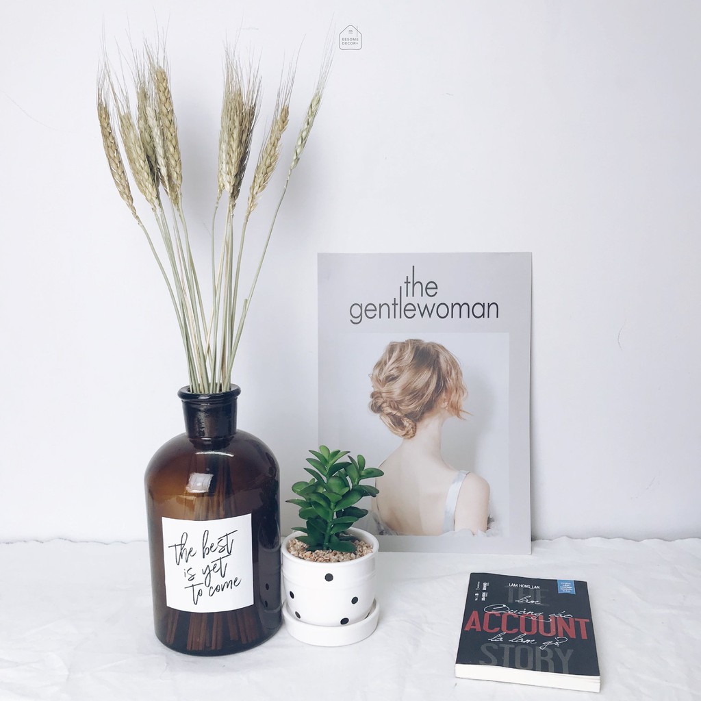 Tag chữ dán trang trí lên bình bông, lọ hoa | BigBuy360 - bigbuy360.vn