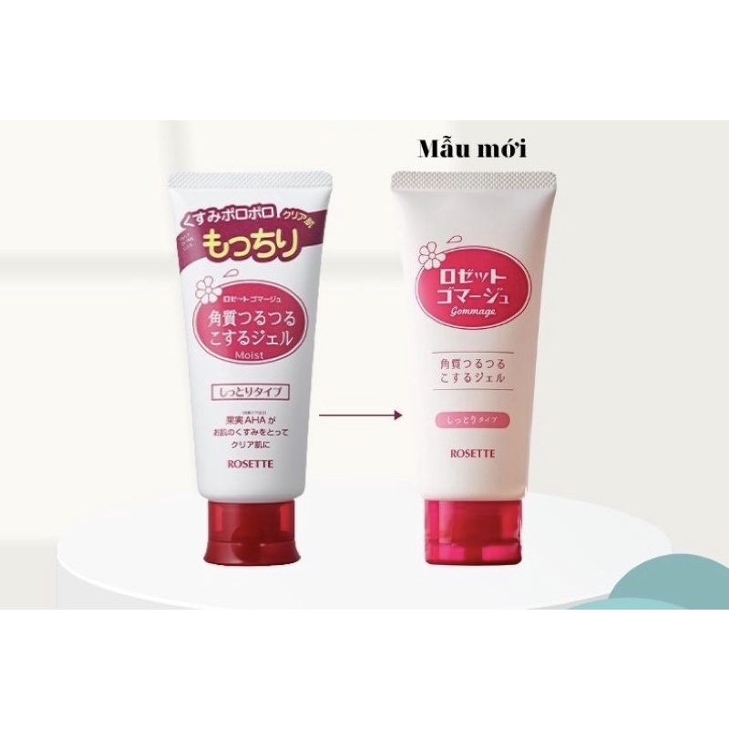 (BIG SIZE 180g)Gel tẩy tế bào chết Rosette Peeling Gel Nội Địa Nhật Bản