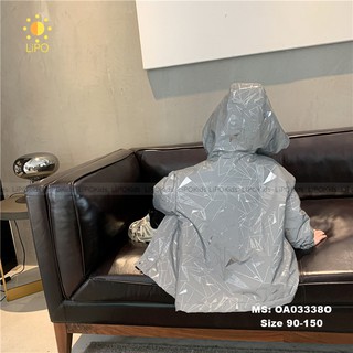 ÁO KHOÁC GIÓ PHẢN QUANG CHO BÉ - OA033