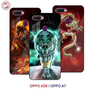 Ốp Lưng Kính OPPO A7 / OPPO A5S/ OPPO A12 - in theo yêu cầu - Nhiều hình