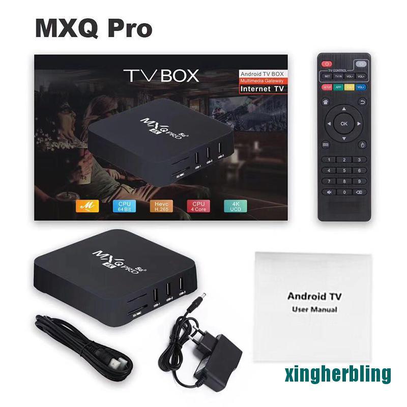 Hộp Tv Thông Minh Mxq Pro 5g Wifi 1gb 8gb Android Và Phụ Kiện