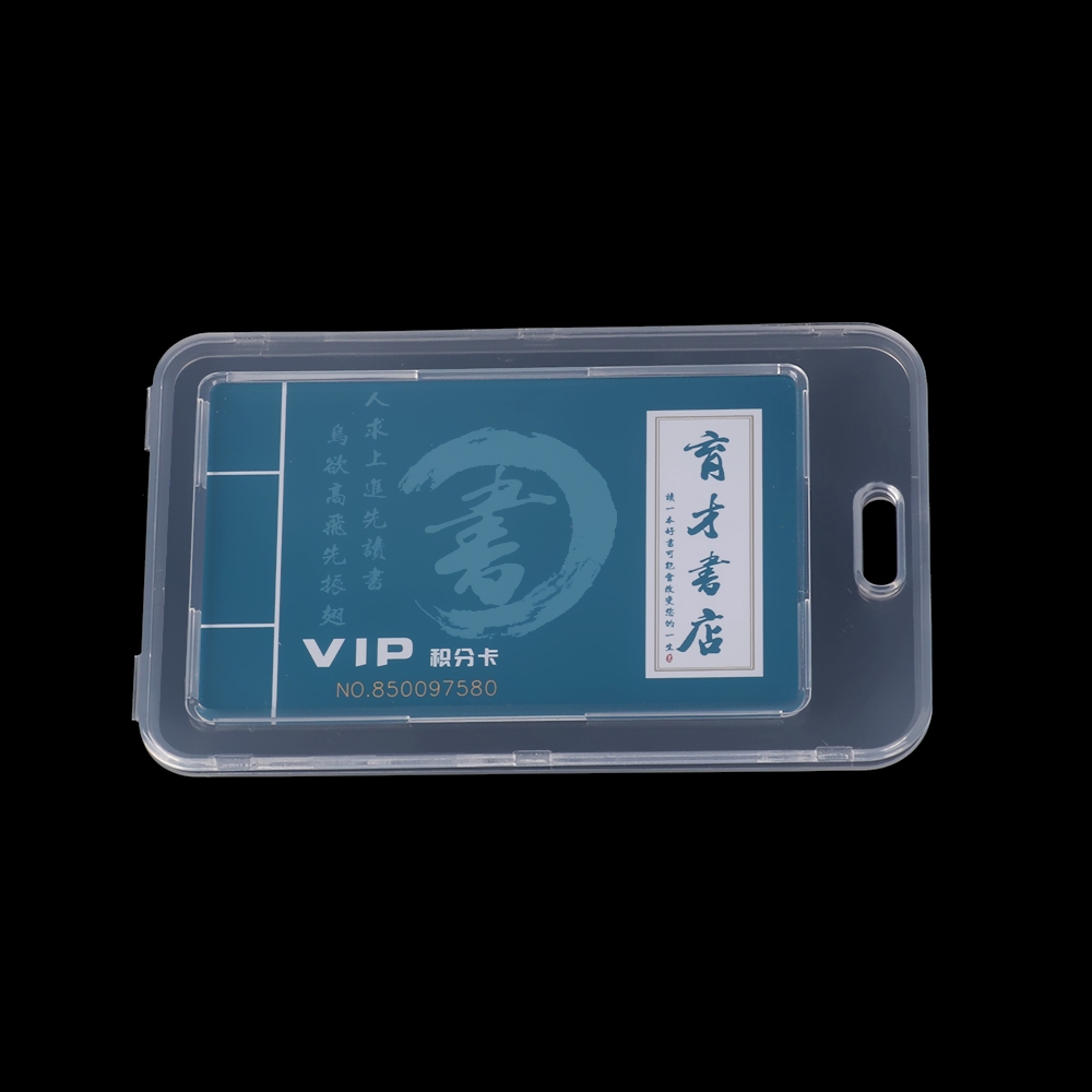 Giá Đỡ Thẻ Id Hai Mặt Bằng Nhựa Chống Trộm Tiện Dụng Cho Trường Học/Văn Phòng