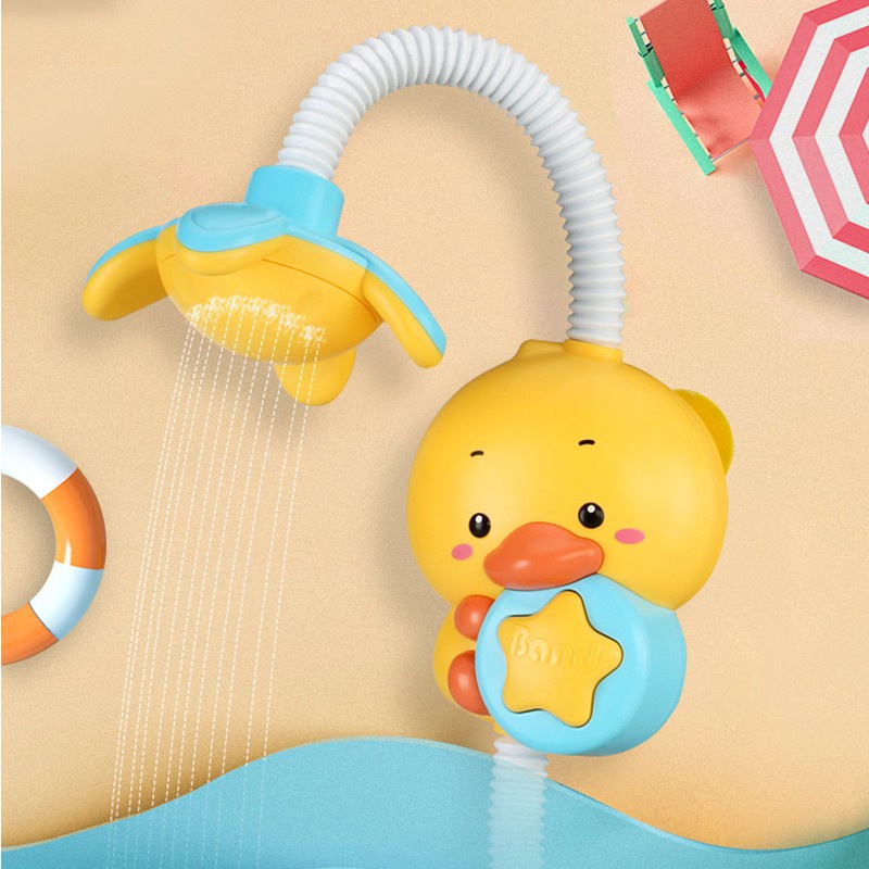 Vòi sen Vịt tự bơm đồ chơi nhà tắm ngộ nghĩnh cho bé
