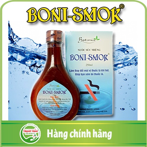 Nước súc miệng  Boni Smok